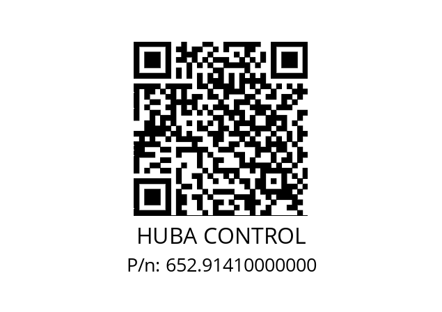   HUBA CONTROL 652.91410000000