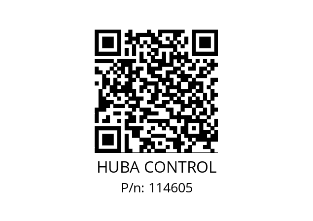   HUBA CONTROL 114605