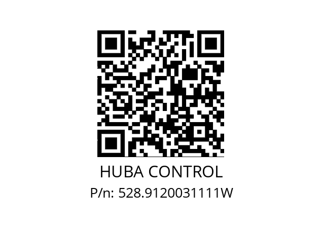   HUBA CONTROL 528.9120031111W