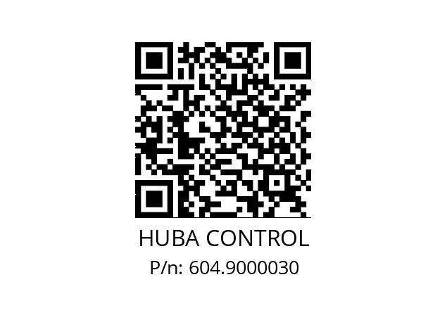   HUBA CONTROL 604.9000030