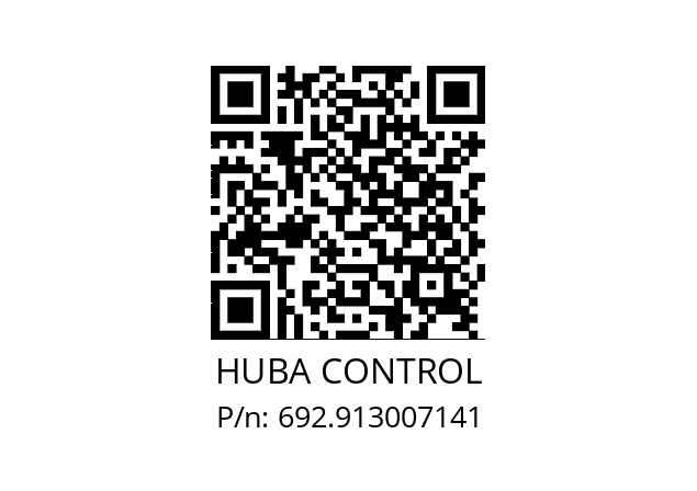   HUBA CONTROL 692.913007141