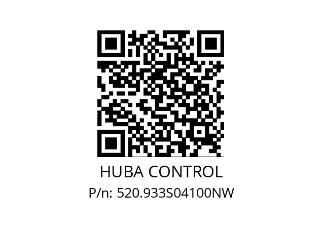   HUBA CONTROL 520.933S04100NW