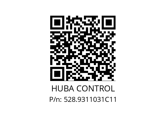   HUBA CONTROL 528.9311031C11