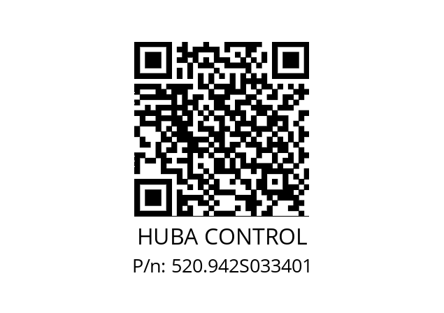   HUBA CONTROL 520.942S033401