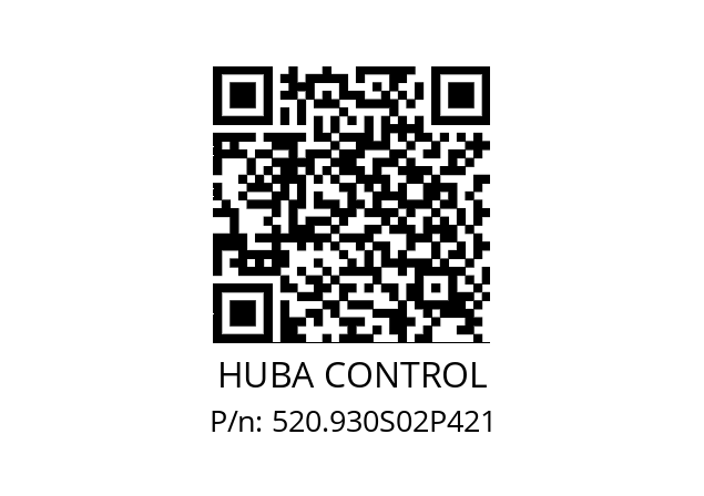   HUBA CONTROL 520.930S02P421