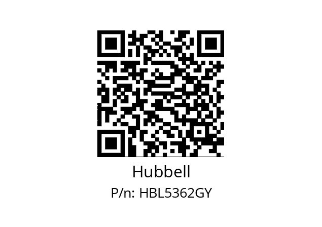   Hubbell HBL5362GY