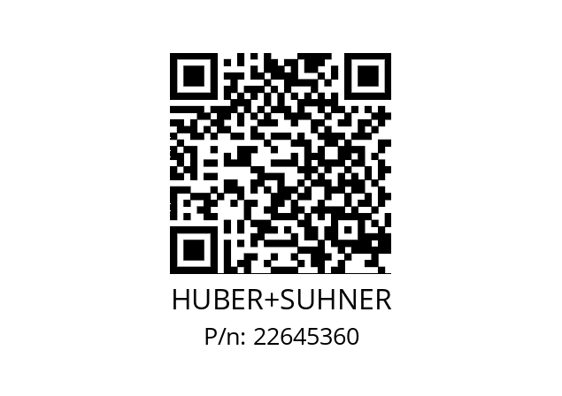   HUBER+SUHNER 22645360