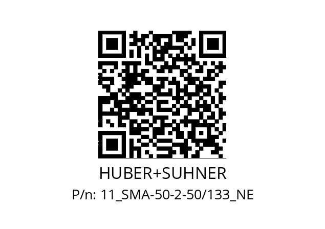   HUBER+SUHNER 11_SMA-50-2-50/133_NE