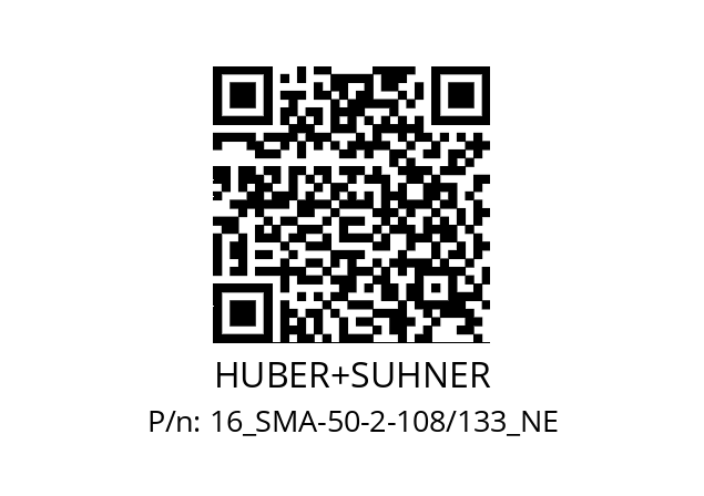   HUBER+SUHNER 16_SMA-50-2-108/133_NE