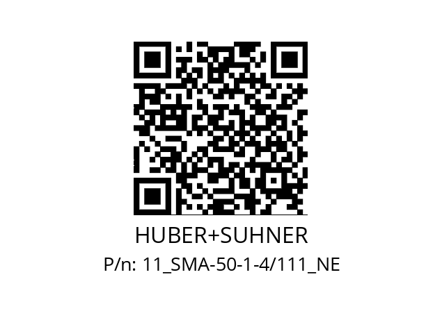   HUBER+SUHNER 11_SMA-50-1-4/111_NE