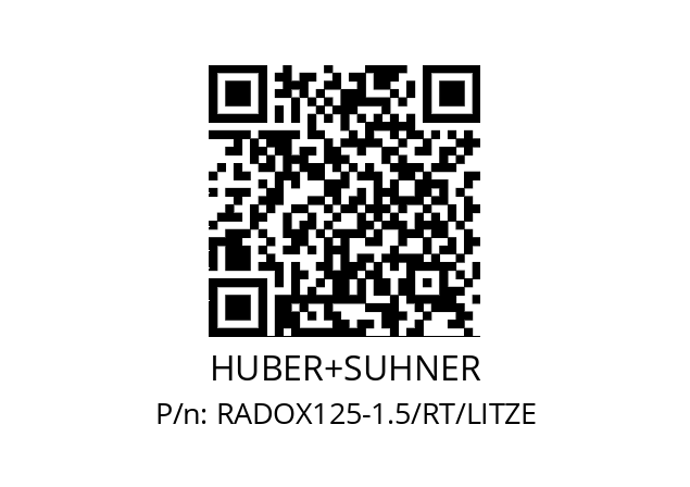   HUBER+SUHNER RADOX125-1.5/RT/LITZE