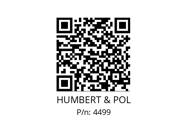   HUMBERT & POL 4499