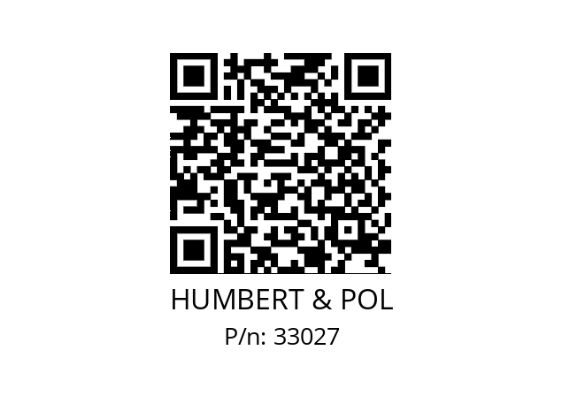   HUMBERT & POL 33027