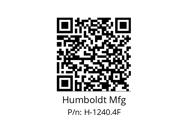   Humboldt Mfg H-1240.4F