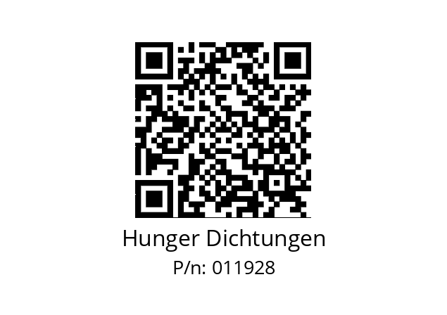   Hunger Dichtungen 011928