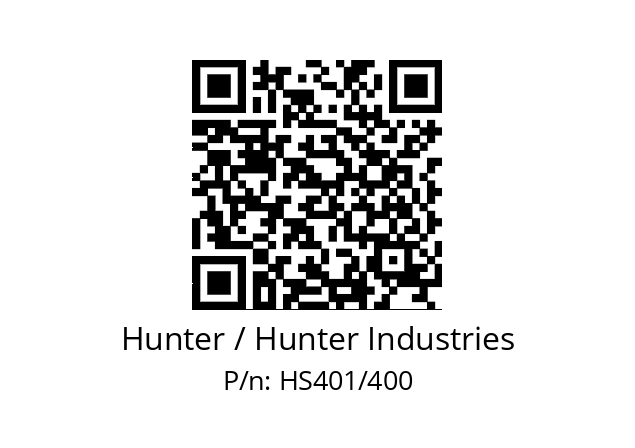   Hunter / Hunter Industries HS401/400