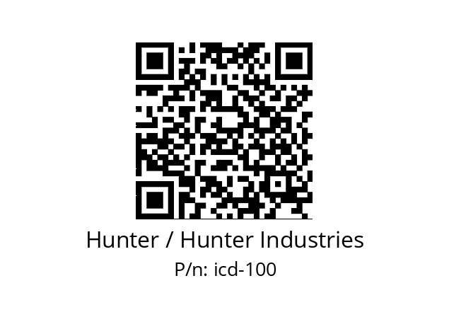   Hunter / Hunter Industries icd-100