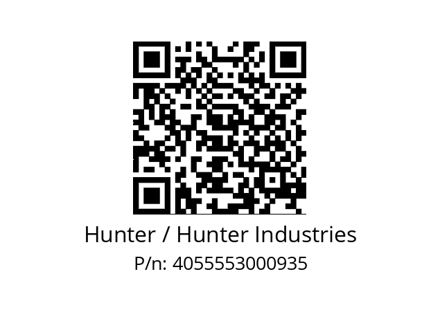   Hunter / Hunter Industries 4055553000935