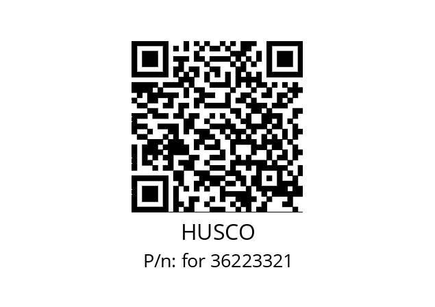   HUSCO for 36223321