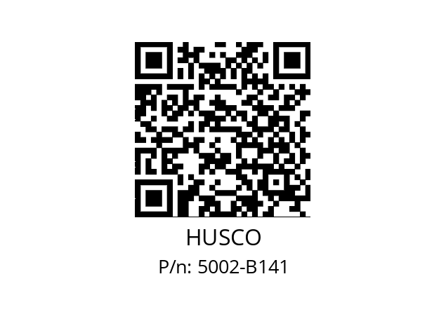   HUSCO 5002-B141