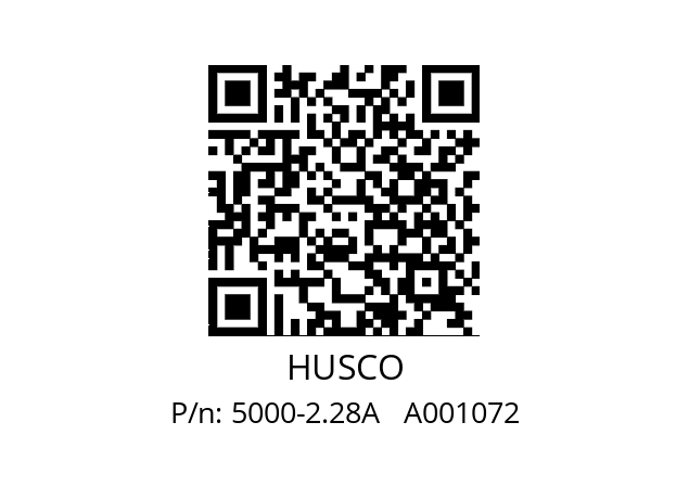   HUSCO 5000-2.28A   A001072