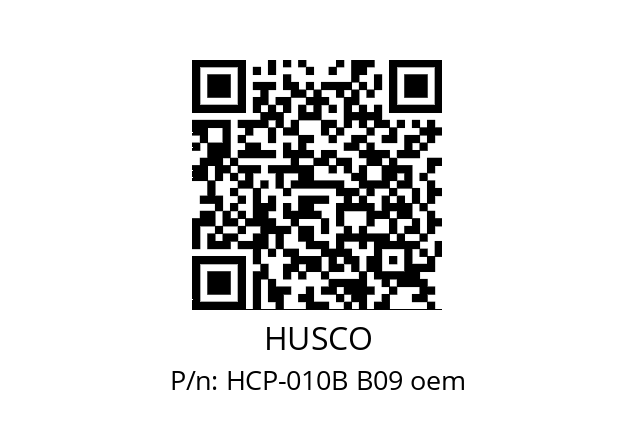   HUSCO HCP-010B B09 oem