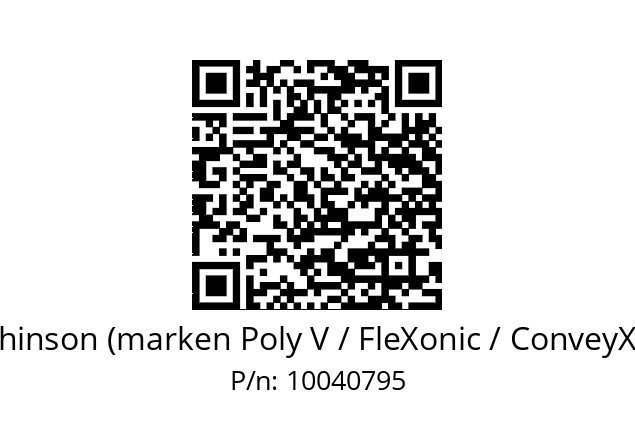   Hutchinson (marken Poly V / FleXonic / ConveyXonic) 10040795