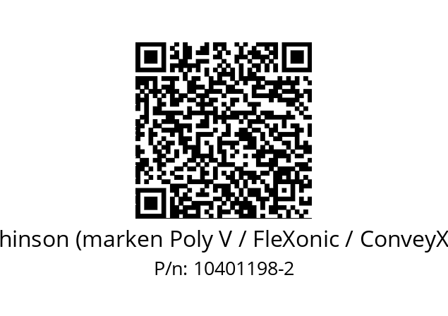  286-PJ-2 Hutchinson (marken Poly V / FleXonic / ConveyXonic) 10401198-2