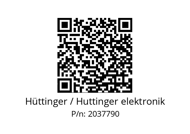   Hüttinger / Huttinger elektronik 2037790