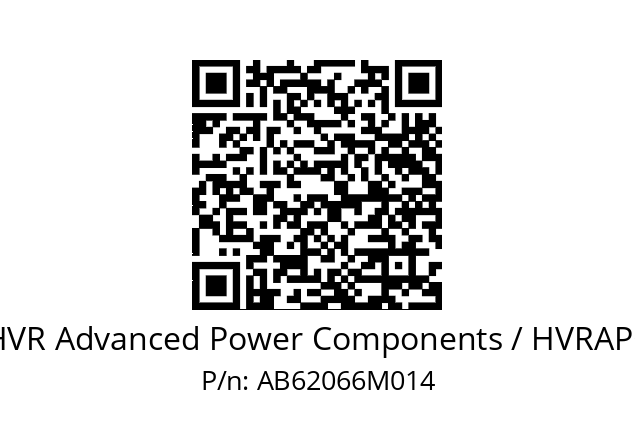   HVR Advanced Power Components / HVRAPC AB62066M014