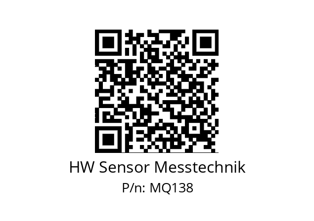   HW Sensor Messtechnik MQ138