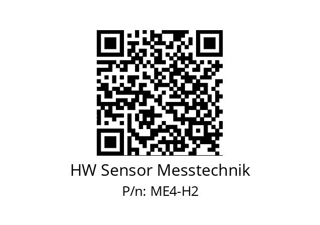   HW Sensor Messtechnik ME4-H2