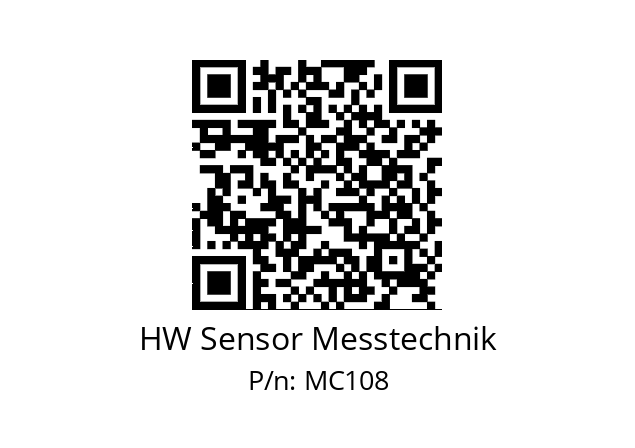   HW Sensor Messtechnik MC108