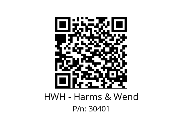   HWH - Harms & Wend 30401