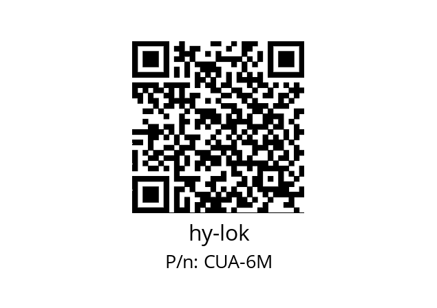   hy-lok CUA-6M