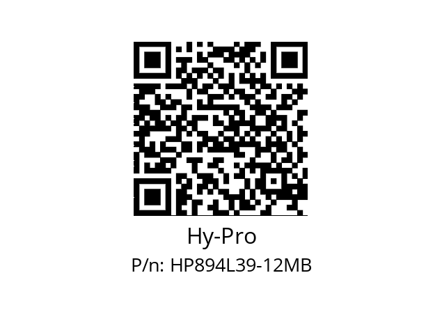   Hy-Pro HP894L39-12MB