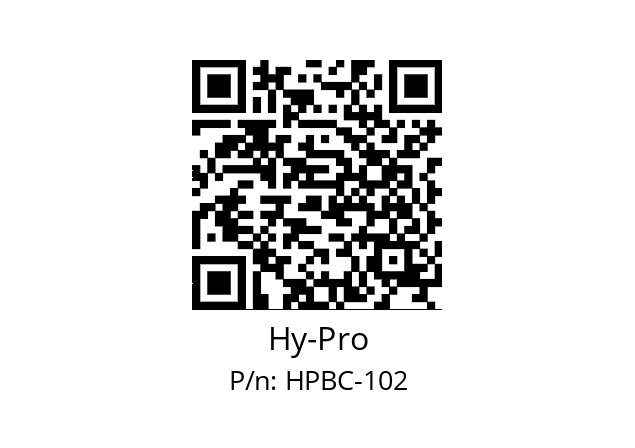   Hy-Pro HPBC-102