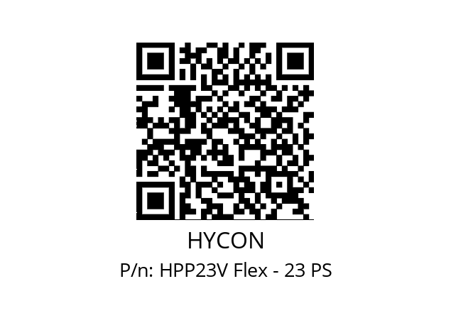   HYCON HPP23V Flex - 23 PS