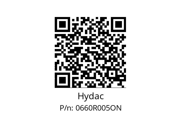   Hydac 0660R005ON