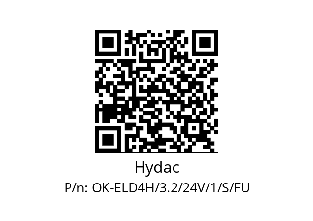   Hydac OK-ELD4H/3.2/24V/1/S/FU