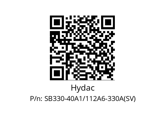   Hydac SB330-40A1/112A6-330A(SV)