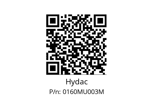  1265765 Hydac 0160MU003M