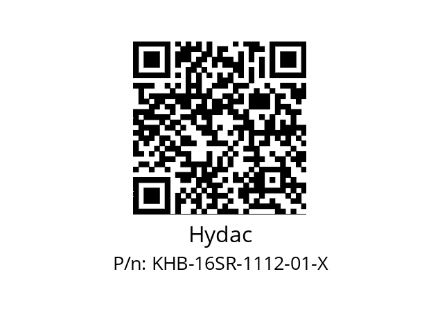   Hydac KHB-16SR-1112-01-X