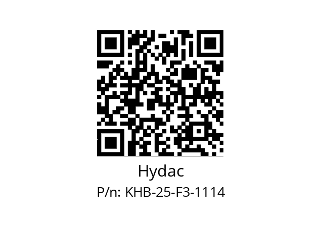   Hydac KHB-25-F3-1114