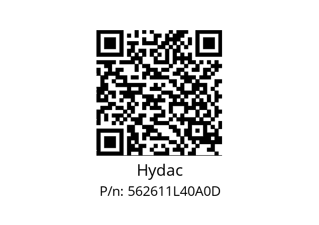   Hydac 562611L40A0D