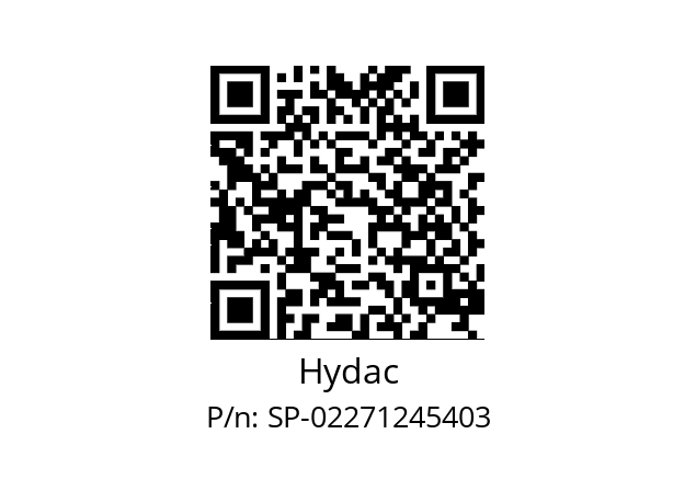   Hydac SP-02271245403