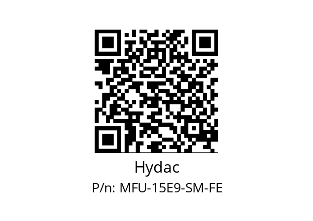   Hydac MFU-15E9-SM-FE