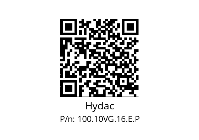   Hydac 100.10VG.16.E.P