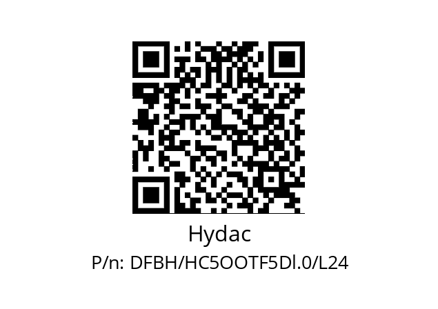   Hydac DFBH/HC5OOTF5Dl.0/L24