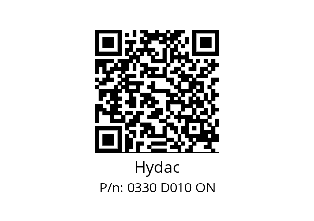   Hydac 0330 D010 ON